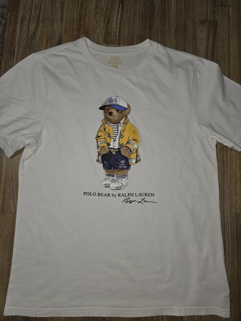 Ralph Lauren Polo Bear Graphic Tee - White - Picture 2 of 5